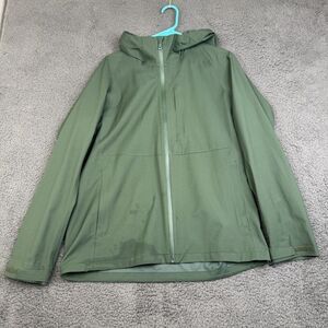 UNIQLO Block tech Parka 3D Cut Waterproof Breathable Wind Breaker Jacket Mens M